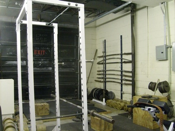 Olympic lifting area